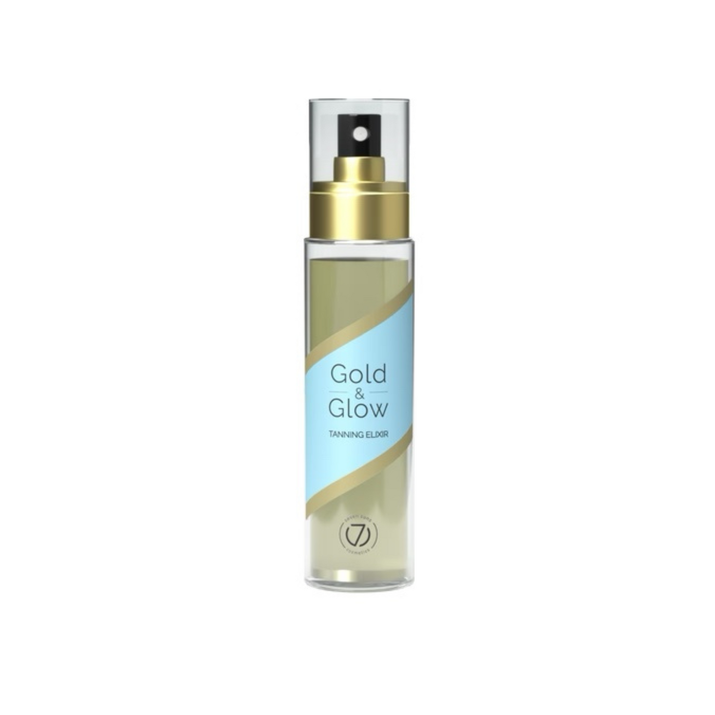 7Suns Gold & Glow Dry Tanning Oil 100ml