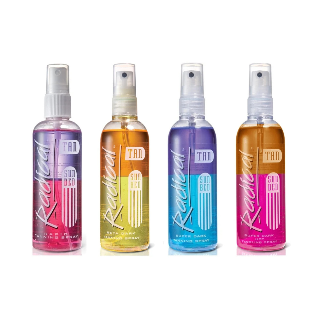 Radical Tan Super Dark Hot Tingle Spray 165ML