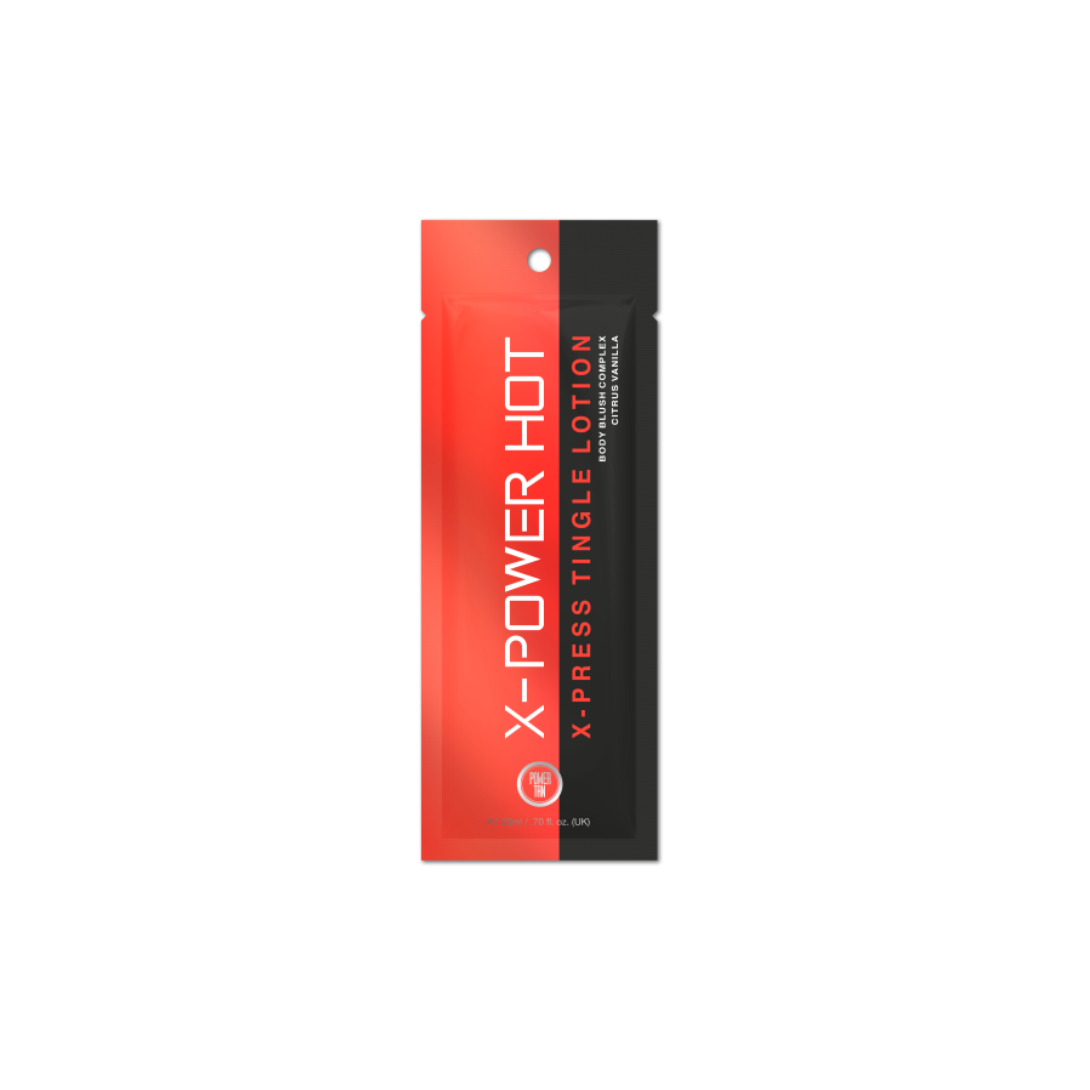 X-Power Hot Tanning Lotion Sachet 20ml