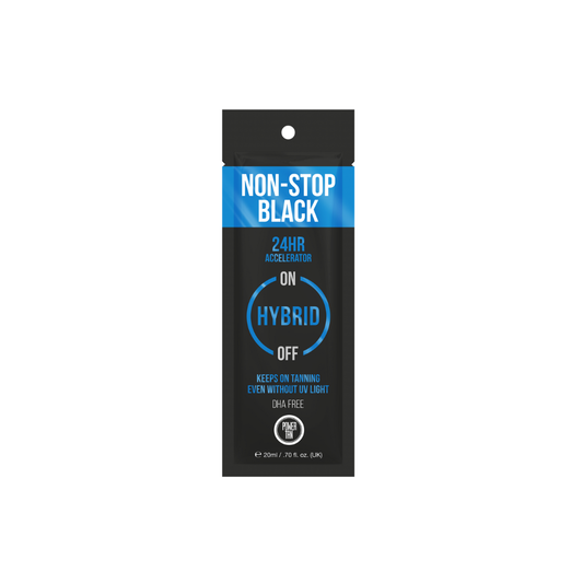 Power Tan Non-Stop Black Hybrid Accelerator 20ml