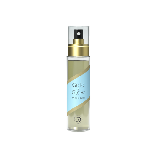 7Suns Gold & Glow Dry Tanning Oil 100ml