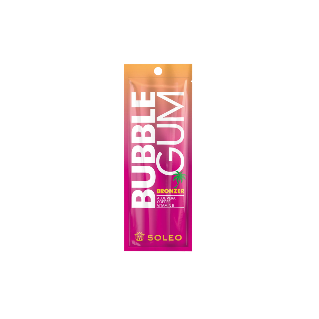 Soleo Bubble Gum Tanning Lotion Sachets 15ml