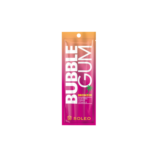 Soleo Bubble Gum Tanning Lotion Sachets 15ml